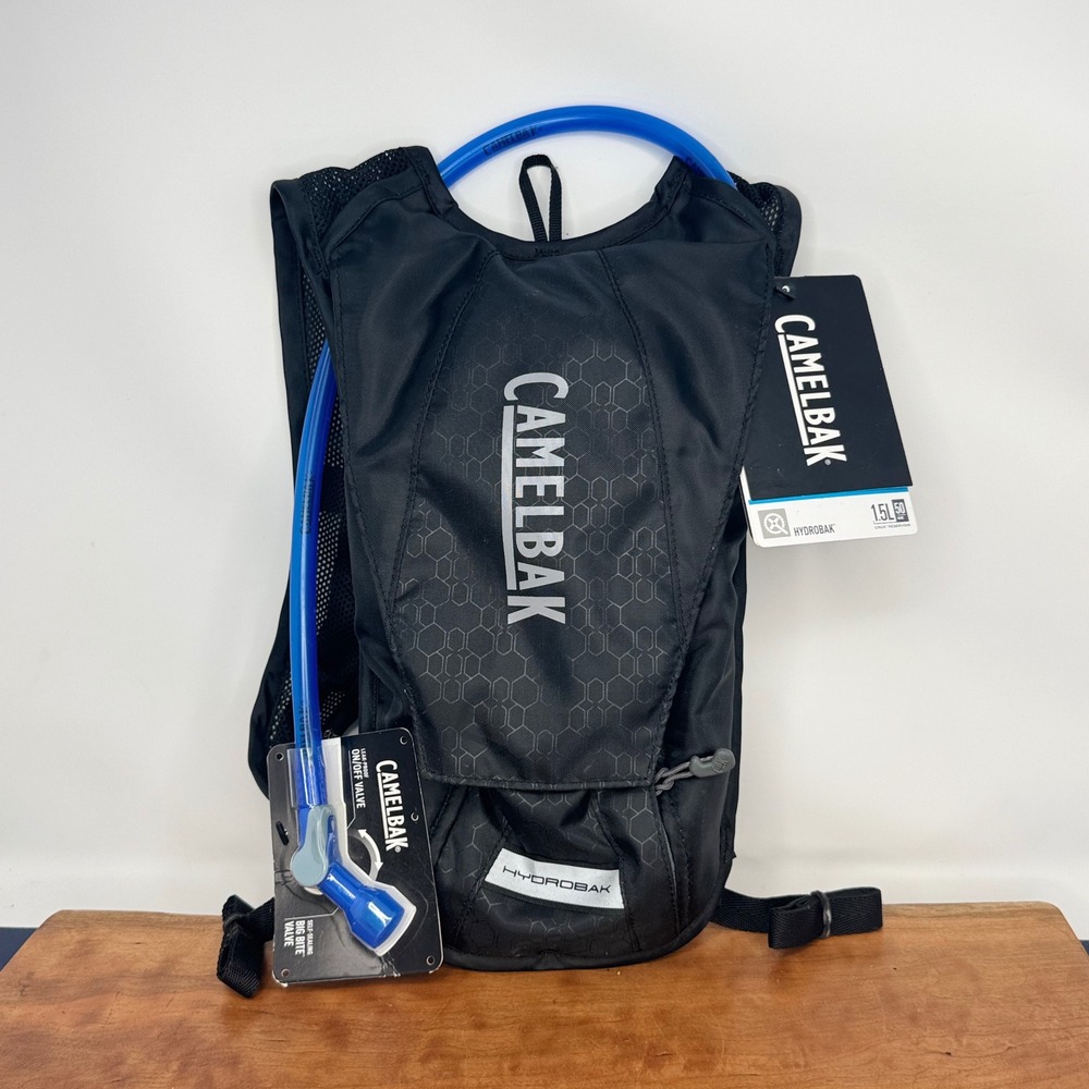 CamelBak HydroBak Black 1.5L 50oz Hydration Pack Crux Reservoir NWT